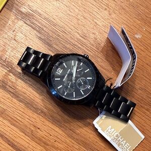 Michael Kors Black Bracelet Watch